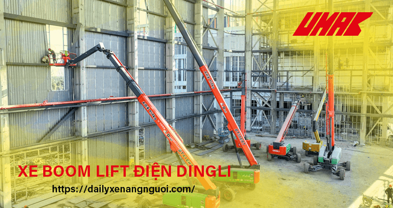 Boom lift điện theo môi trường làm việc