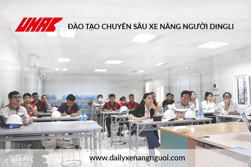 Đào tạo chuyên sâu về xe nâng người Dingli