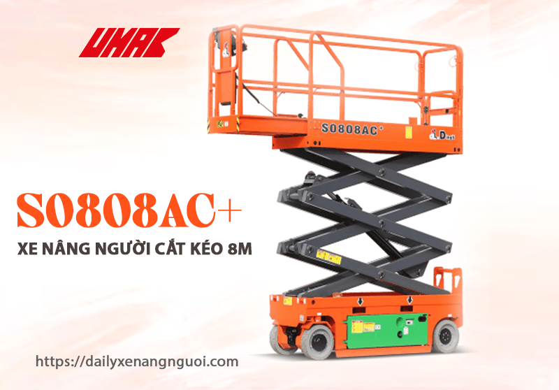 Xe nâng người cắt kéo S0808AC+
